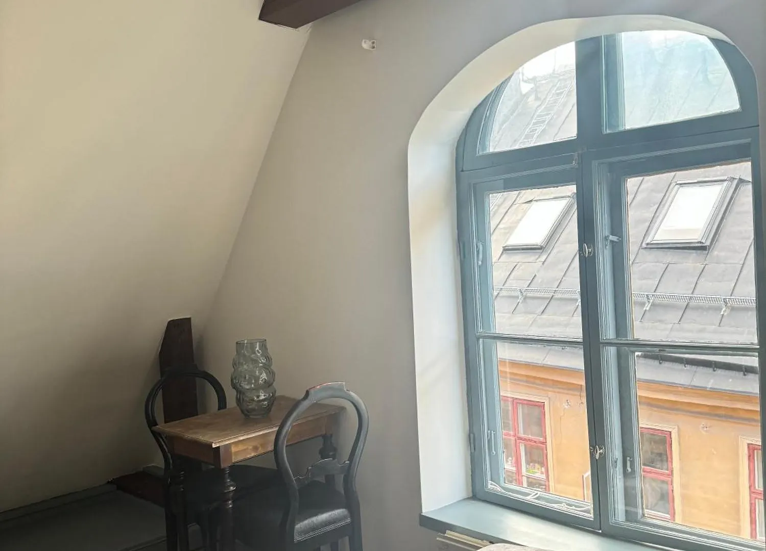 Historisk Takvaning I Gamla Stan Stokholm İsveç